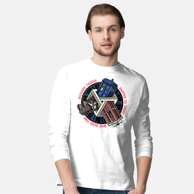 Time Benders-Mens-Long Sleeved-Tee-glitchygorilla