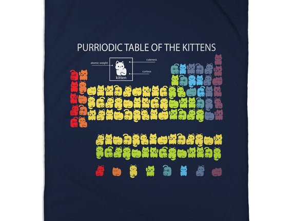 Purriodic Table Of The Kittens