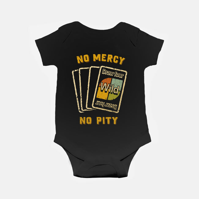 No Mercy No Pity-Baby-Basic-Onesie-kg07