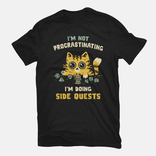 I'm Doing Side Quests-Womens-Fitted-Tee-kg07