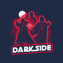 Join The Dark Side Classic-Womens-V-Neck-Tee-rocketman_art