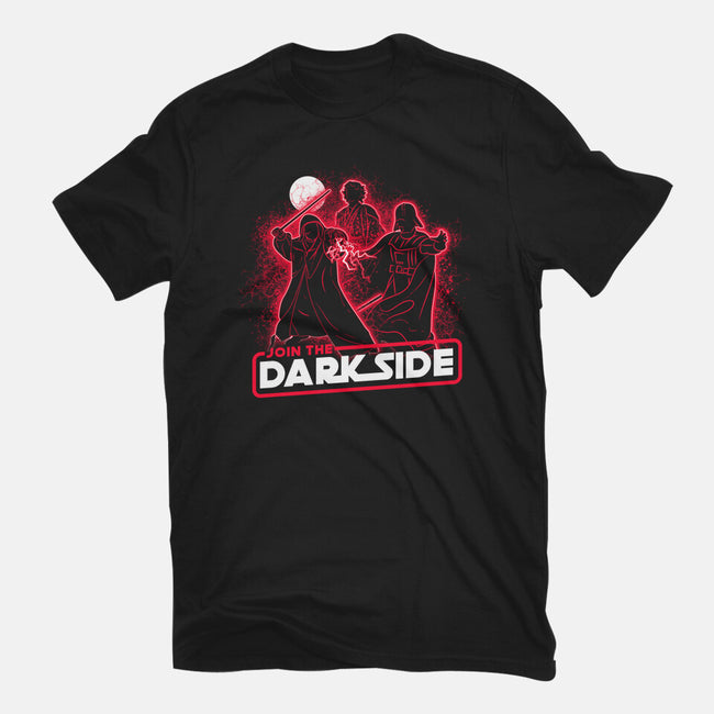 Join The Dark Side Classic-Womens-Fitted-Tee-rocketman_art