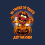 No Tricks Or Treats-Womens-V-Neck-Tee-rmatix