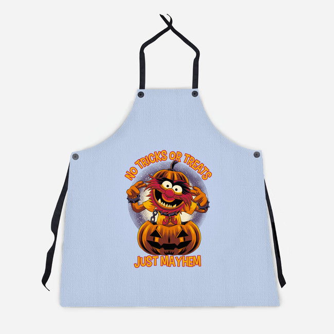 No Tricks Or Treats-Unisex-Kitchen-Apron-rmatix