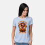 No Tricks Or Treats-Womens-Basic-Tee-rmatix