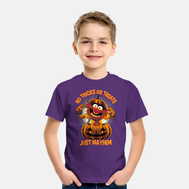 No Tricks Or Treats-Youth-Basic-Tee-rmatix