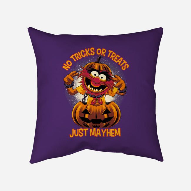 No Tricks Or Treats-None-Removable Cover w Insert-Throw Pillow-rmatix