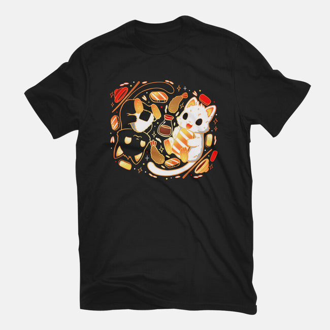 Sushi Japan Kittens-Mens-Basic-Tee-Vallina84