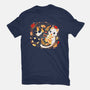 Sushi Japan Kittens-Womens-Fitted-Tee-Vallina84