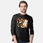 Sushi Japan Kittens-Mens-Long Sleeved-Tee-Vallina84