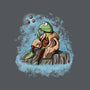 Frog Master Jedi-Womens-V-Neck-Tee-nickzzarto