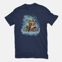 Frog Master Jedi-Womens-Fitted-Tee-nickzzarto