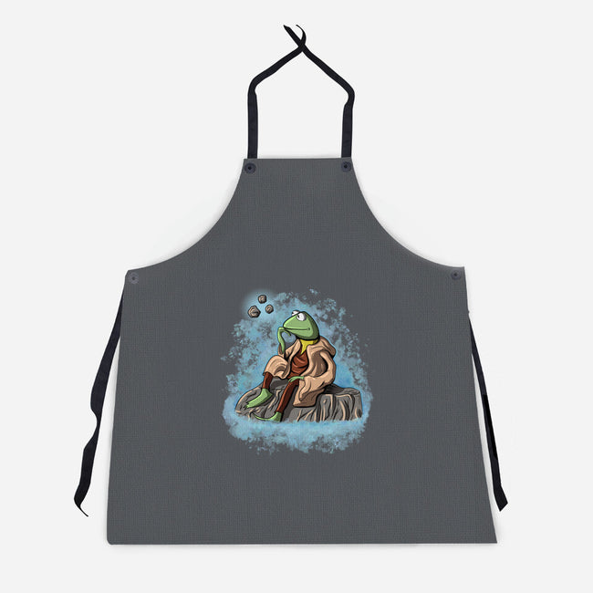 Frog Master Jedi-Unisex-Kitchen-Apron-nickzzarto