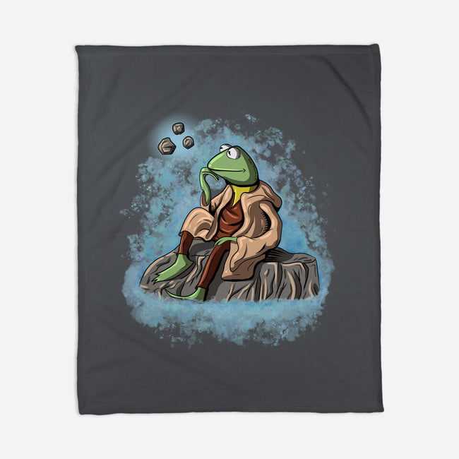 Frog Master Jedi-None-Fleece-Blanket-nickzzarto