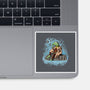 Frog Master Jedi-None-Glossy-Sticker-nickzzarto