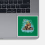 Frog Master Jedi-None-Glossy-Sticker-nickzzarto