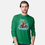 Frog Master Jedi-Mens-Long Sleeved-Tee-nickzzarto