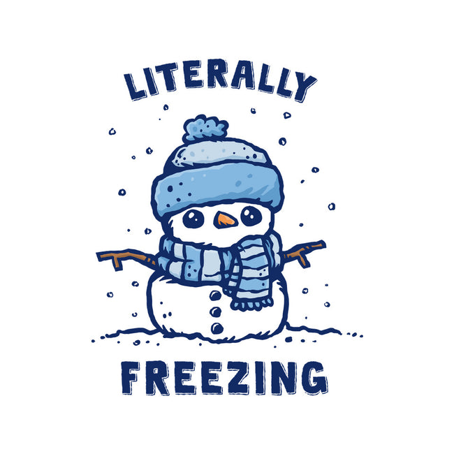 Literally Freezing-None-Glossy-Sticker-kg07