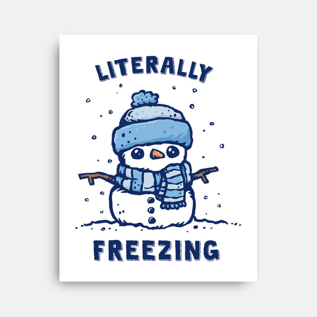 Literally Freezing-None-Stretched-Canvas-kg07