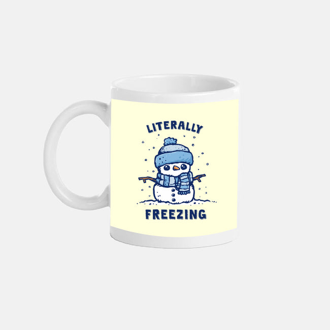 Literally Freezing-None-Mug-Drinkware-kg07