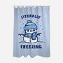 Literally Freezing-None-Polyester-Shower Curtain-kg07