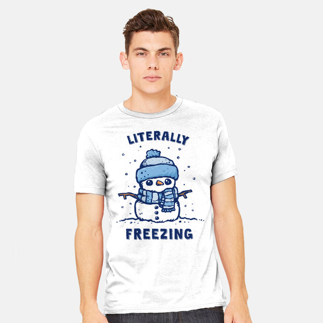 Literally Freezing-Mens-Heavyweight-Tee-kg07