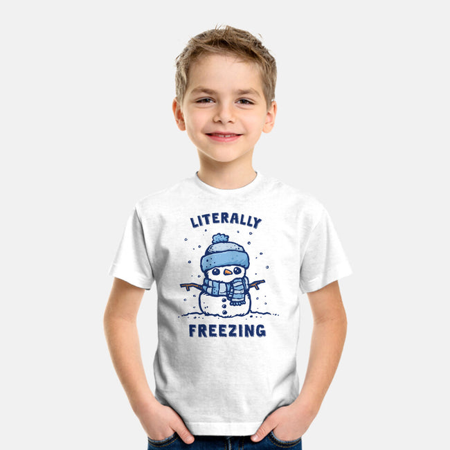 Literally Freezing-Youth-Basic-Tee-kg07