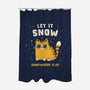 Let It Snow Somewhere Else-None-Polyester-Shower Curtain-kg07