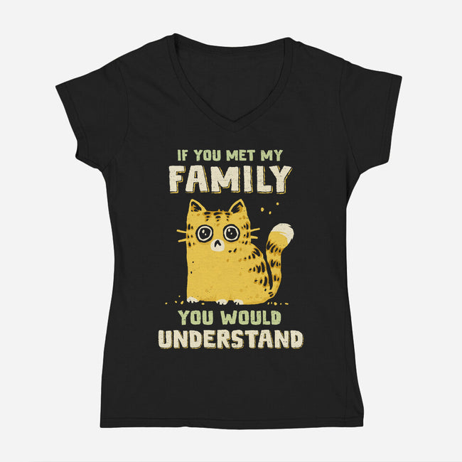 You Would Understand-Womens-V-Neck-Tee-kg07