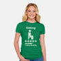 I Could Do This All Day-Womens-Fitted-Tee-BridgeWalker