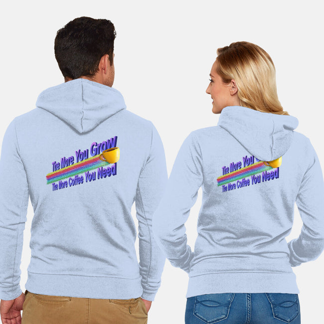 The More Coffee You Need-Unisex-Zip-Up-Sweatshirt-NMdesign