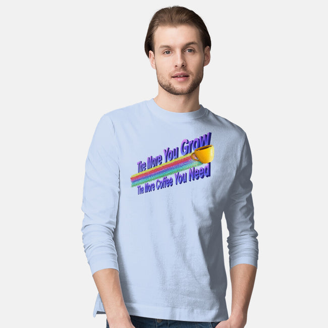 The More Coffee You Need-Mens-Long Sleeved-Tee-NMdesign