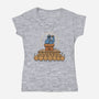 Cookie Elections-Womens-V-Neck-Tee-erion_designs