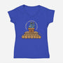 Cookie Elections-Womens-V-Neck-Tee-erion_designs