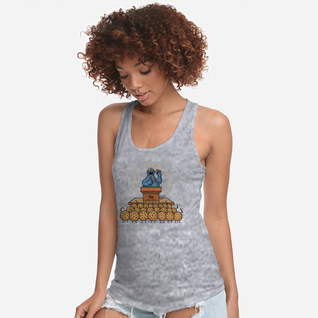 Cookie Elections-Womens-Racerback-Tank-erion_designs