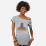 Cookie Elections-Womens-Off Shoulder-Tee-erion_designs