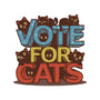 Vote For Cats-Unisex-Kitchen-Apron-erion_designs