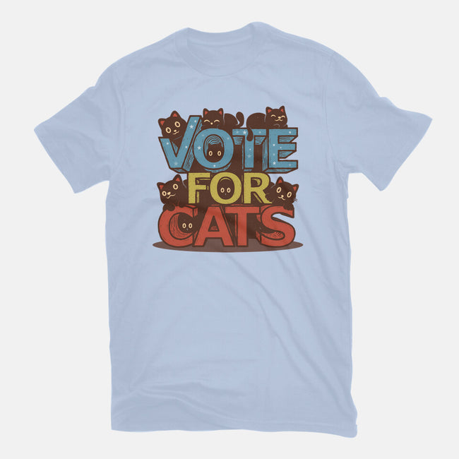 Vote For Cats-Mens-Heavyweight-Tee-erion_designs