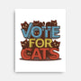 Vote For Cats-None-Stretched-Canvas-erion_designs