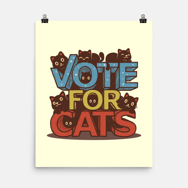 Vote For Cats-None-Matte-Poster-erion_designs