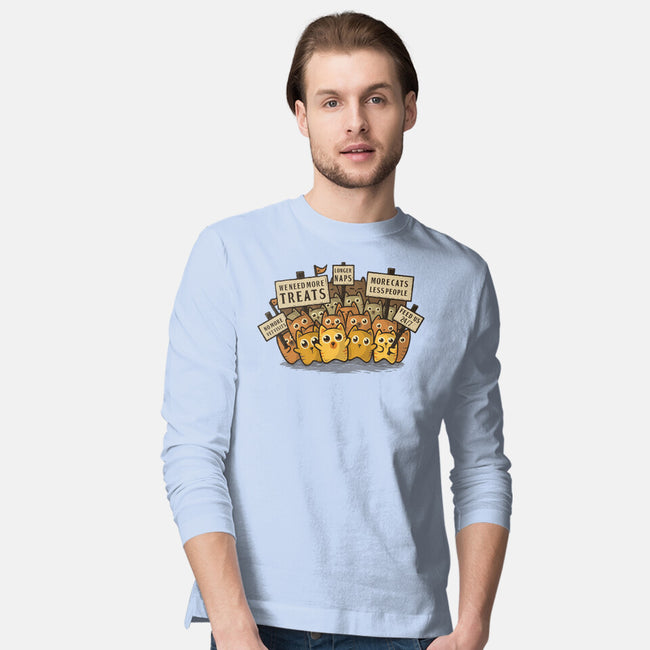 Pet Protest-Mens-Long Sleeved-Tee-erion_designs