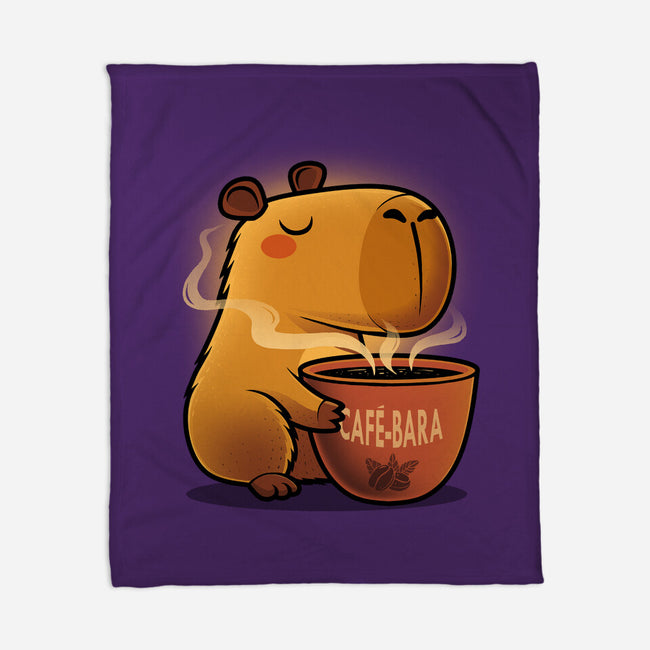 Cafe-bara-None-Fleece-Blanket-erion_designs