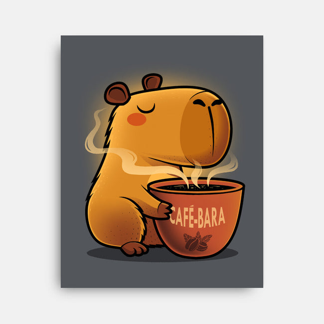 Cafe-bara-None-Stretched-Canvas-erion_designs