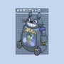 Mecha Tank Totoro-None-Fleece-Blanket-Astrobot Invention