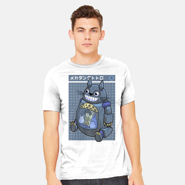 Mecha Tank Totoro-Mens-Heavyweight-Tee-Astrobot Invention