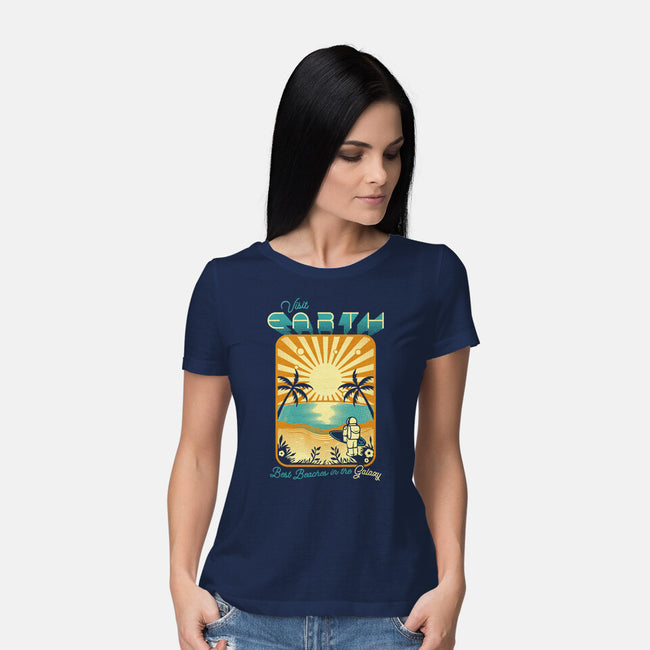 Best Beaches In The Galaxy-Womens-Basic-Tee-tobefonseca