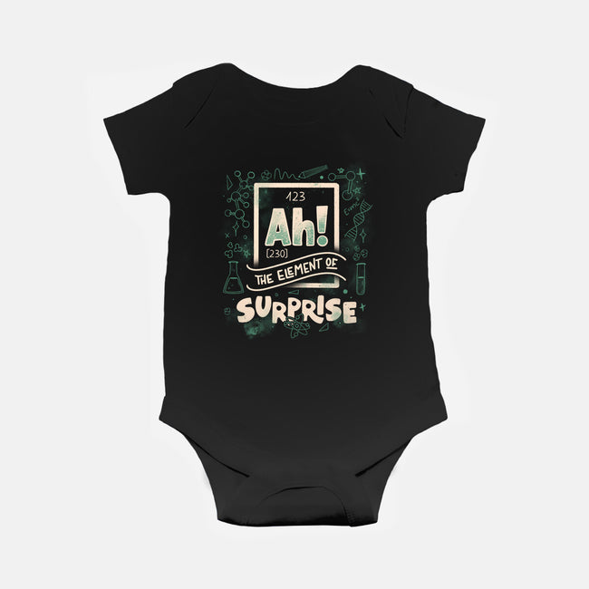 Ah The Element Of Surprise-Baby-Basic-Onesie-tobefonseca