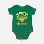 Frankenstein Bodybuilder-Baby-Basic-Onesie-tobefonseca