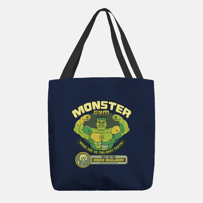 Frankenstein Bodybuilder-None-Basic Tote-Bag-tobefonseca