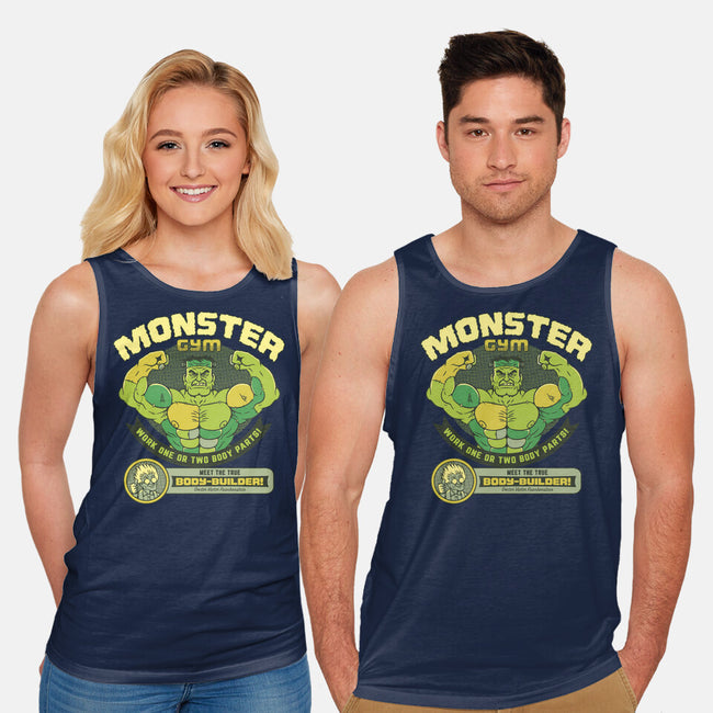 Frankenstein Bodybuilder-Unisex-Basic-Tank-tobefonseca